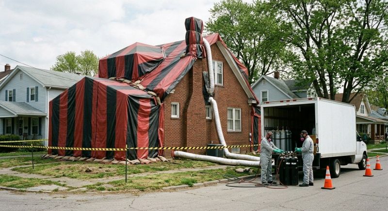 Tent Fumigation in Toledo, OH